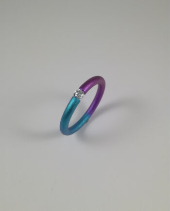 Ring "Trådring m.CZ"